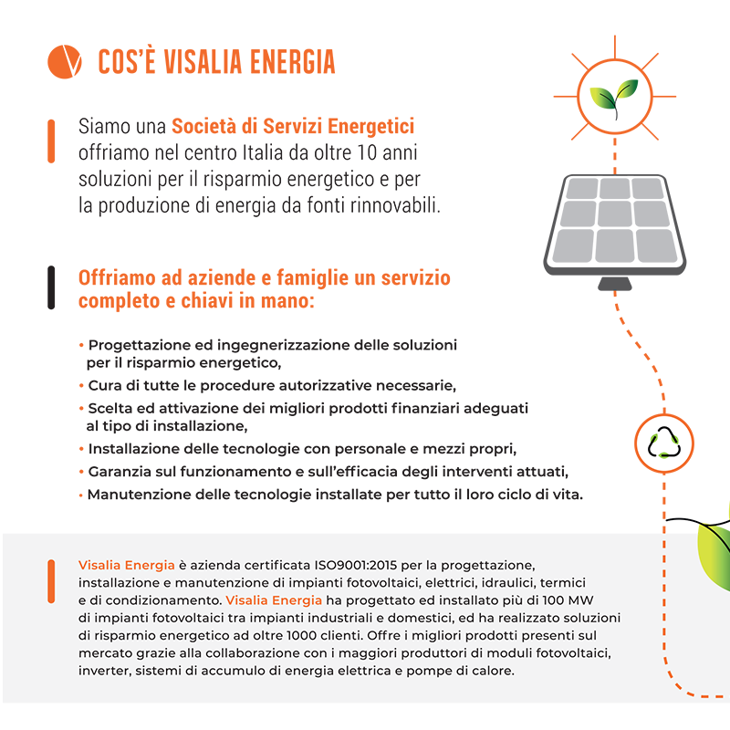 Visalia Energia - Servizi energetici - Chi Siamo - Brochure