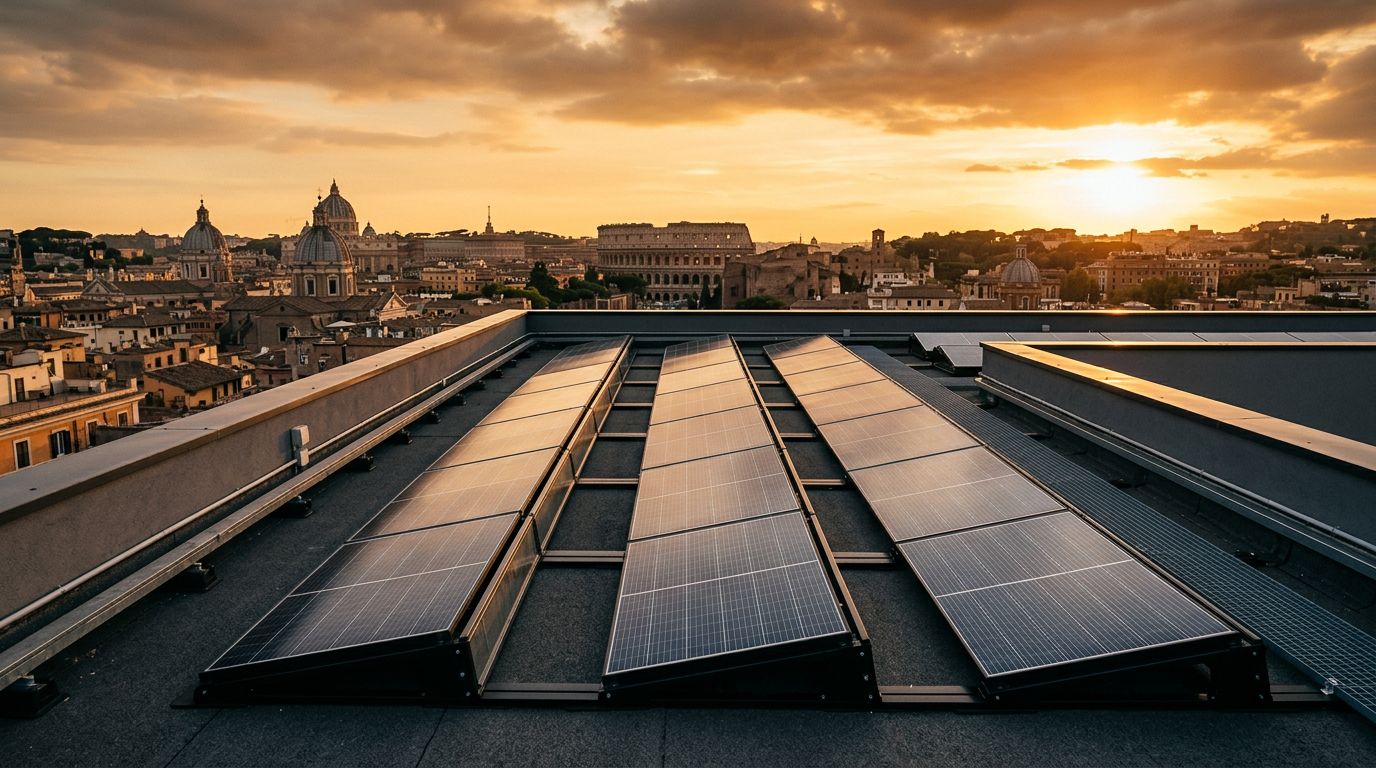 Bandi fotovoltaico Roma 2026: incentivi, scadenze e requisiti