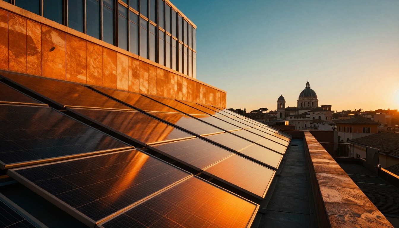 Fotovoltaico Aziendale a Roma: Costi, Vantaggi e Scelte Utili