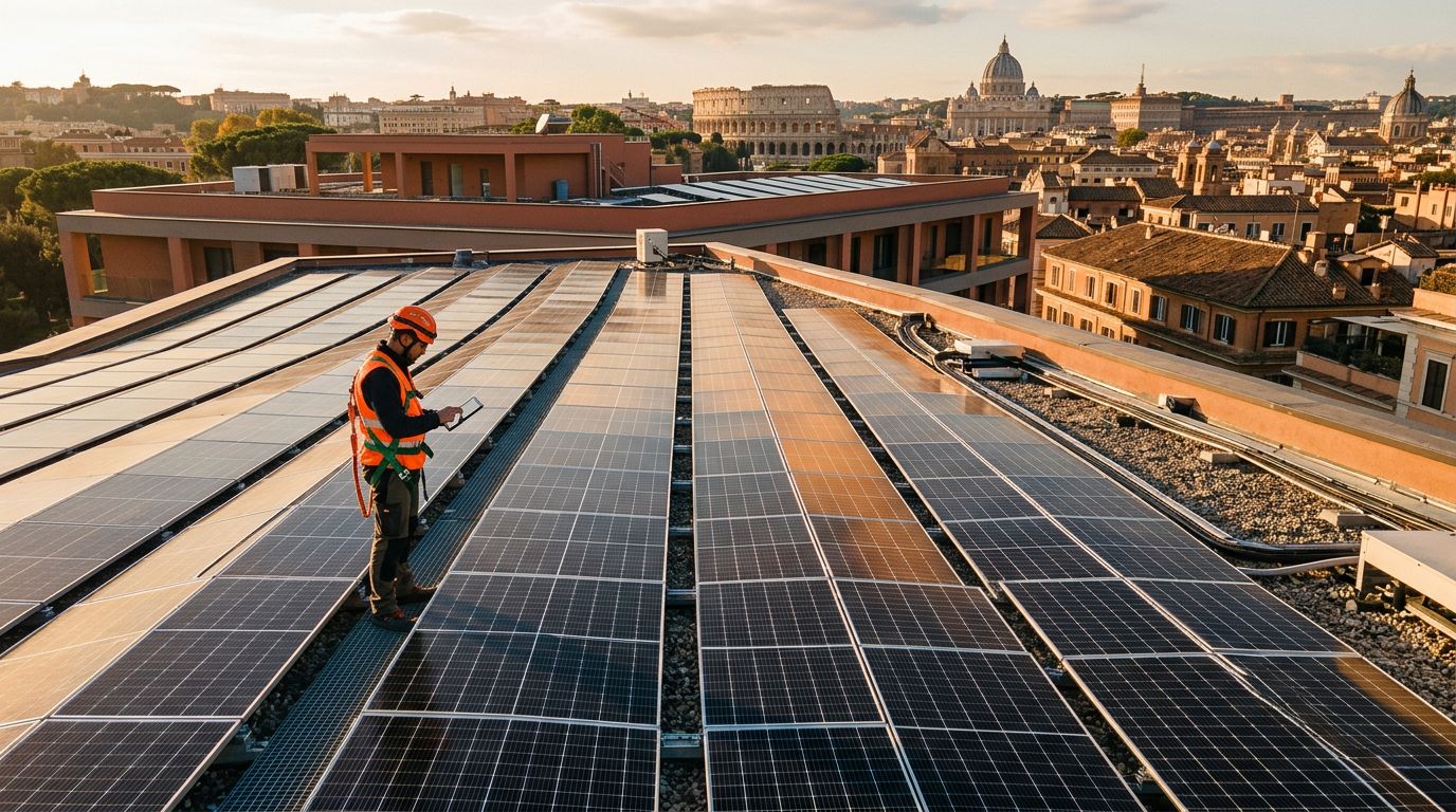 Installatori di fotovoltaico a Roma: come scegliere bene